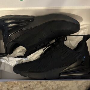 Nike Black Air Max 270 Shoes